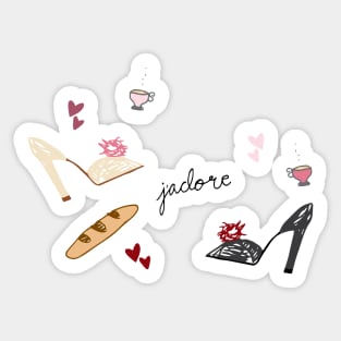 J'Adore Sticker